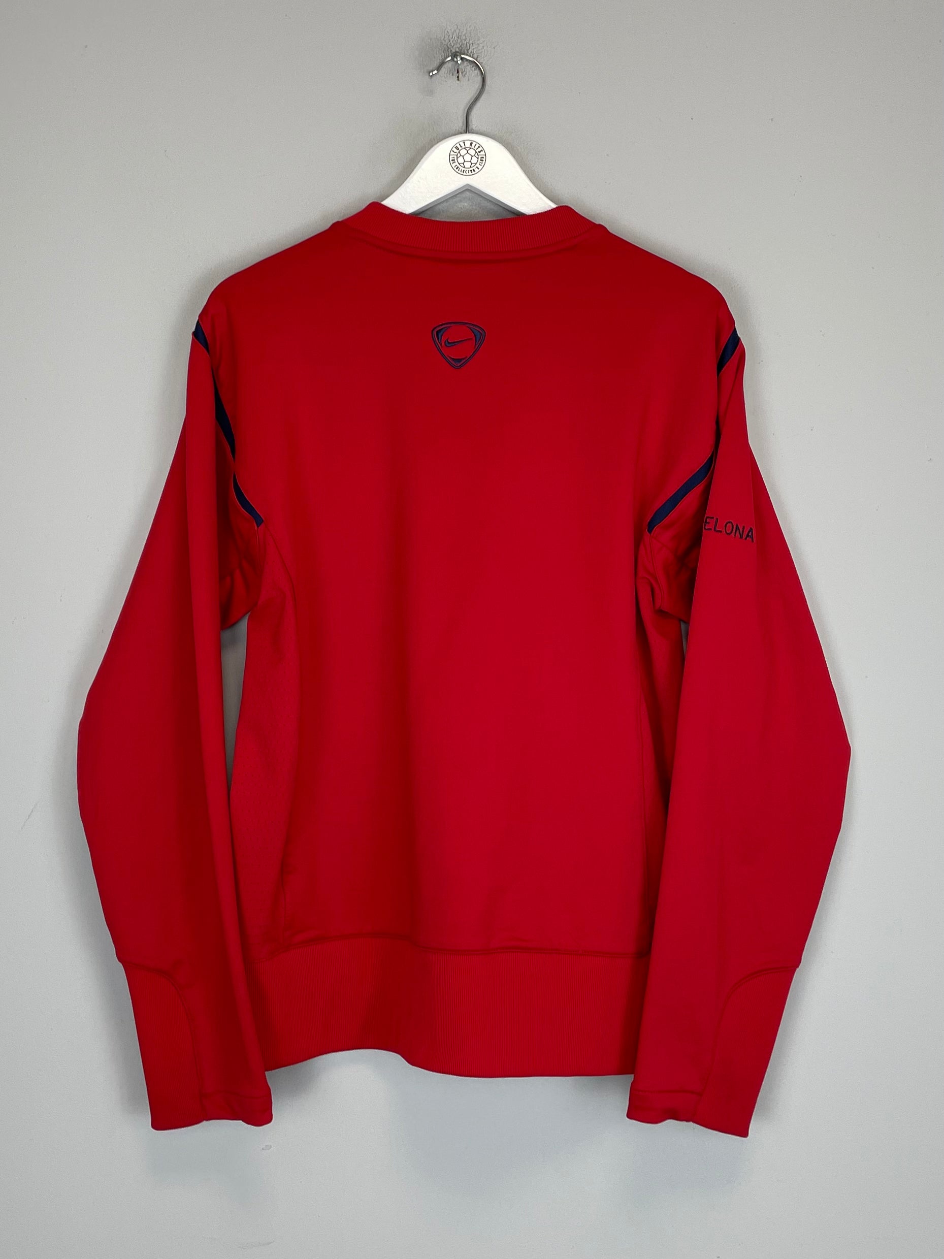 Shop 2006/07 BARCELONA JUMPER DRILL TOP (M) NIKE, classic football shirts, vintage football shirts & retro soccer jerseys at Cult Kits