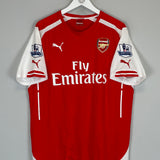 2014/15 ARSENAL KOSCIELNY #6 HOME SHIRT (XL) PUMA