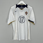 Shop 2004/06 PORTUGAL C.RONALDO #17 AWAY SHIRT (M) NIKE, classic football shirts, vintage football shirts & retro soccer jerseys at Cult Kits