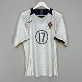 Shop 2004/06 PORTUGAL C.RONALDO #17 AWAY SHIRT (M) NIKE, classic football shirts, vintage football shirts & retro soccer jerseys at Cult Kits