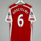 2014/15 ARSENAL KOSCIELNY #6 HOME SHIRT (XL) PUMA