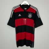 Shop 2014/15 GERMANY KLOSE #11 AWAY SHIRT (L) ADIDAS, classic football shirts, vintage football shirts & retro soccer jerseys at Cult Kits