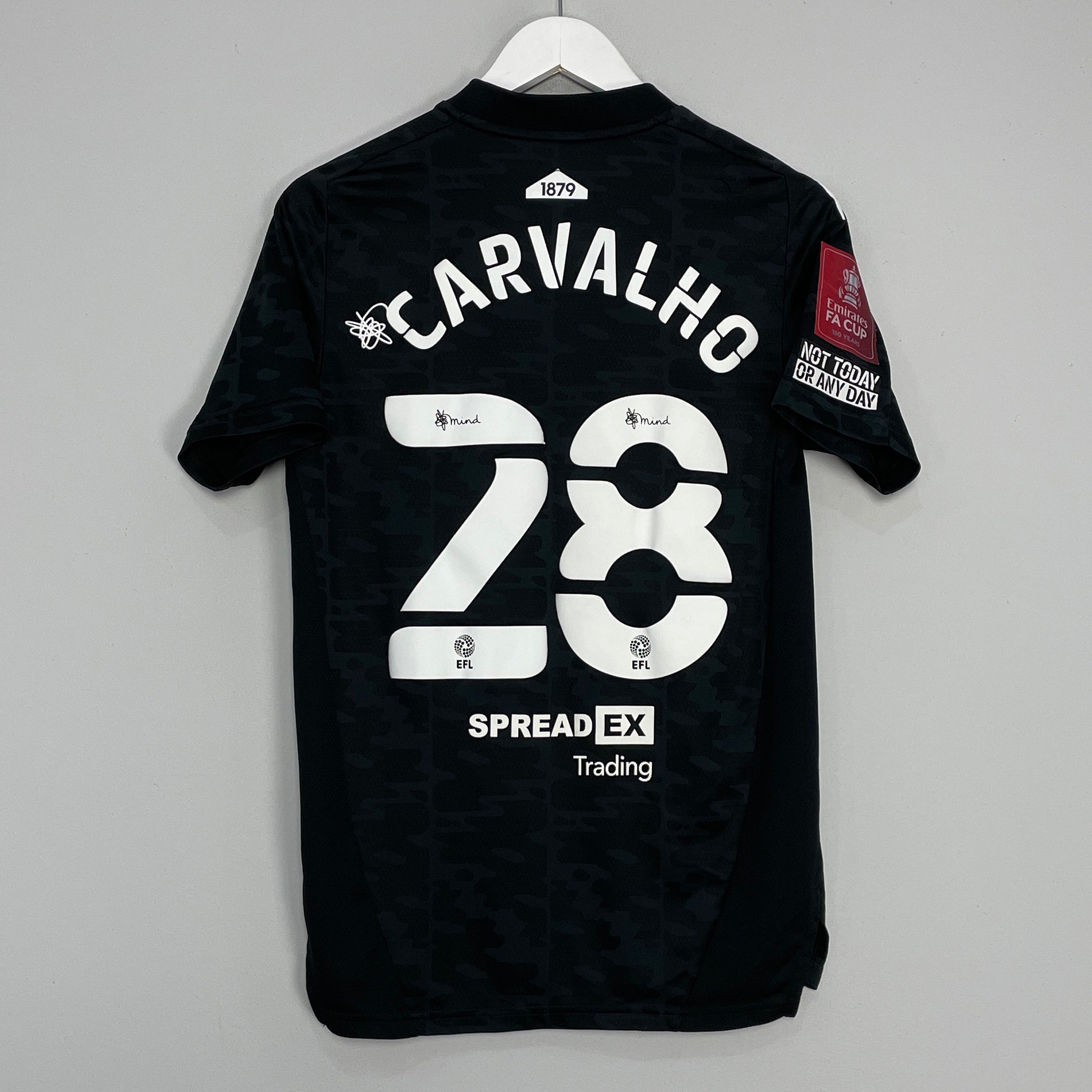 Shop 2021/22 FULHAM CARVALHO #28 *MATCH ISSUE* FA CUP AWAY SHIRT (S) ADIDAS, classic football shirts, vintage football shirts & retro soccer jerseys at Cult Kits