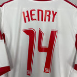 Shop 2013/14 NEW YORK RED BULLS HENRY #14 HOME SHIRT (XL) ADIDAS, classic football shirts, vintage football shirts & retro soccer jerseys at Cult Kits