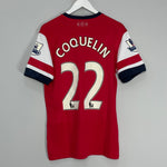 Shop 2012/14 ARSENAL COQUELIN #22 HOME SHIRT (M) NIKE, classic football shirts, vintage football shirts & retro soccer jerseys at Cult Kits