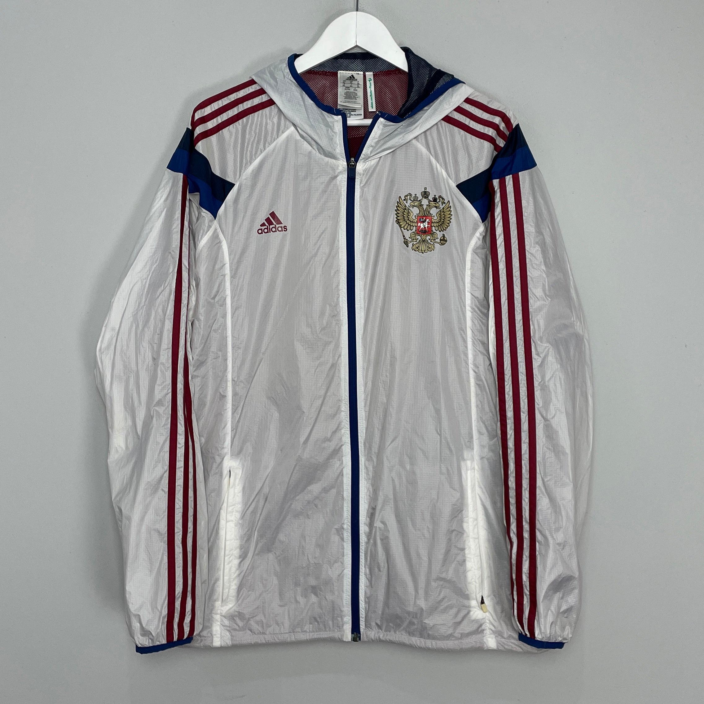 Shop 2014/15 RUSSIA WINDBREAKER (XL) ADIDAS, classic football shirts, vintage football shirts & retro soccer jerseys at Cult Kits