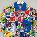 Shop 1990'S J LEAGUE BUTTON DOWN SHIRT (XL) OM, classic football shirts, vintage football shirts & retro soccer jerseys at Cult Kits