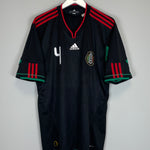 Shop 2010 MEXICO R.MARQUEZ #4 AWAY SHIRT (XL) ADIDAS, classic football shirts, vintage football shirts & retro soccer jerseys at Cult Kits
