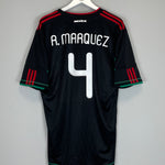 Shop 2010 MEXICO R.MARQUEZ #4 AWAY SHIRT (XL) ADIDAS, classic football shirts, vintage football shirts & retro soccer jerseys at Cult Kits