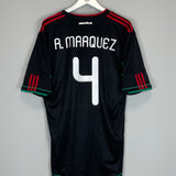 Shop 2010 MEXICO R.MARQUEZ #4 AWAY SHIRT (XL) ADIDAS, classic football shirts, vintage football shirts & retro soccer jerseys at Cult Kits