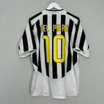 Shop 2003/04 JUVENTUS DEL PIERO #10 HOME SHIRT (L) NIKE, classic football shirts, vintage football shirts & retro soccer jerseys at Cult Kits