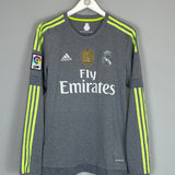2015/16 REAL MADRID BALE #11 L/S AWAY SHIRT (S) ADIDAS