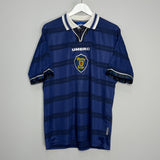 Shop 1998/00 SCOTLAND HOME SHIRT (L) UMBRO, classic football shirts, vintage football shirts & retro soccer jerseys at Cult Kits