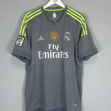 Shop 2015/16 REAL MADRID RONALDO #7 L/S AWAY SHIRT (XL) ADIDAS, classic football shirts, vintage football shirts & retro soccer jerseys at Cult Kits