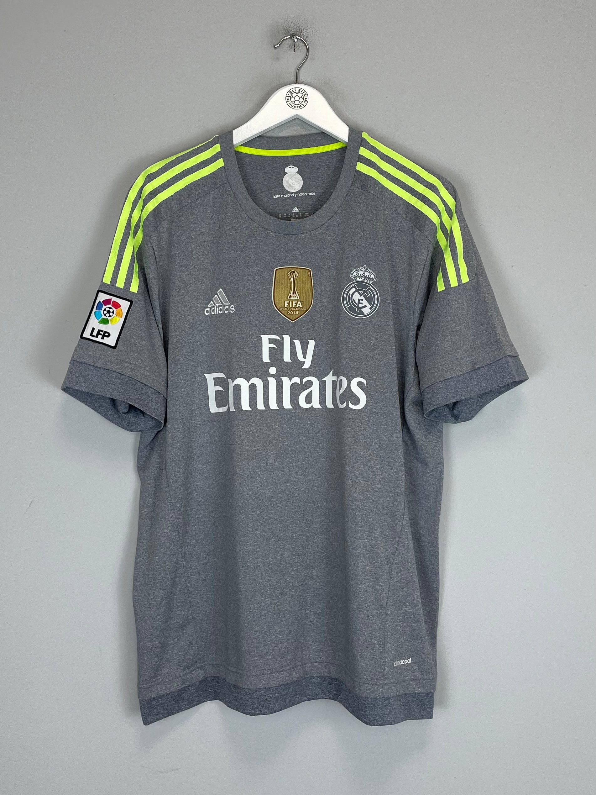 Shop 2015/16 REAL MADRID RONALDO #7 L/S AWAY SHIRT (XL) ADIDAS, classic football shirts, vintage football shirts & retro soccer jerseys at Cult Kits