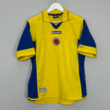 Shop 2003/04 COLOMBIA HOME SHIRT (M) LOTTO, classic football shirts, vintage football shirts & retro soccer jerseys at Cult Kits