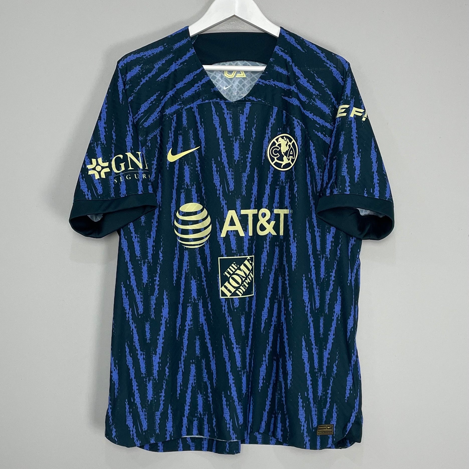 Shop 2022/23 CLUB AMERICA *AUTHENTIC* AWAY SHIRT (XL) NIKE, classic football shirts, vintage football shirts & retro soccer jerseys at Cult Kits