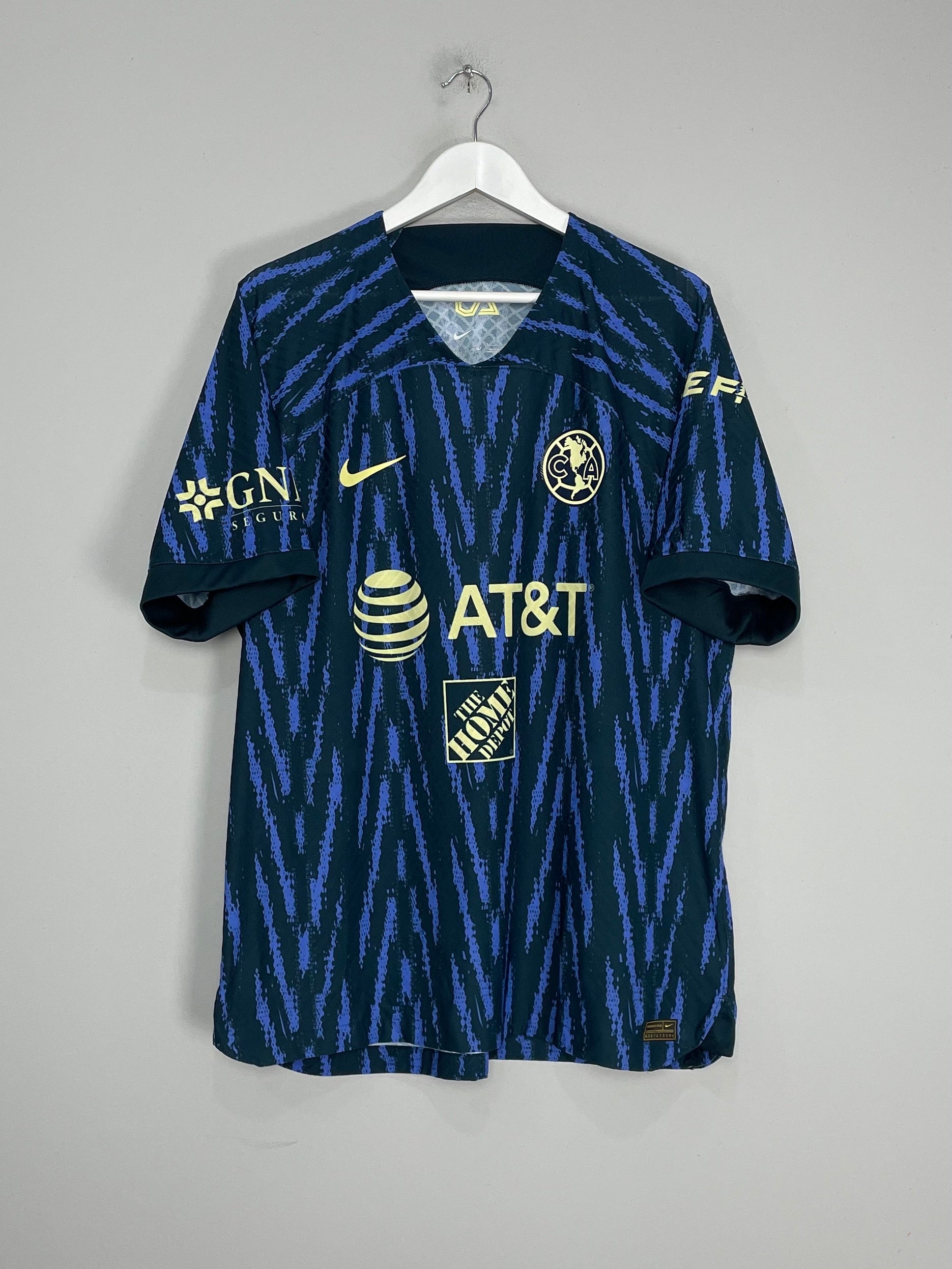 Shop 2022/23 CLUB AMERICA *AUTHENTIC* AWAY SHIRT (XL) NIKE, classic football shirts, vintage football shirts & retro soccer jerseys at Cult Kits