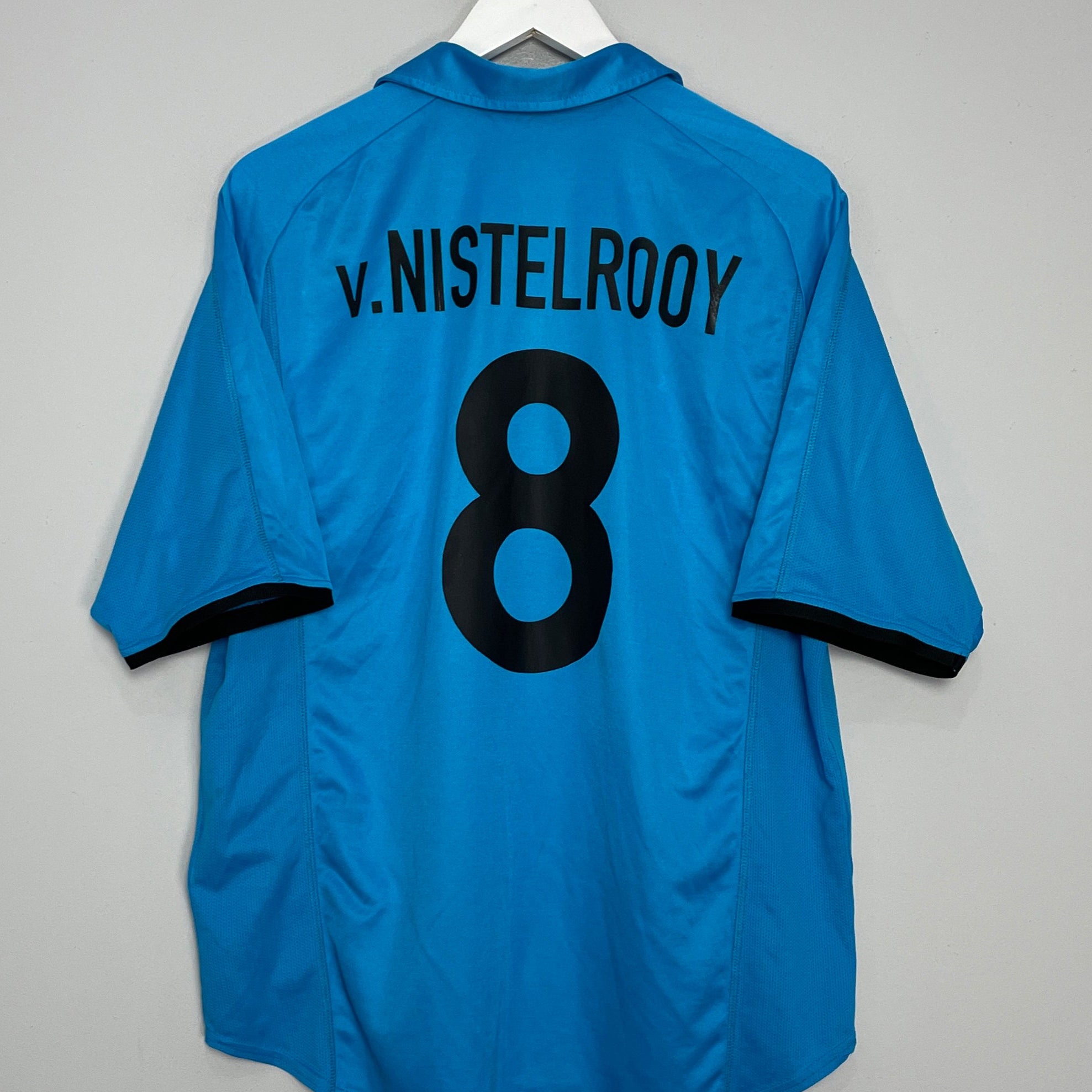 Shop 2000/01 PSV V.NISTELROOY #8 AWAY SHIRT (L) NIKE, classic football shirts, vintage football shirts & retro soccer jerseys at Cult Kits