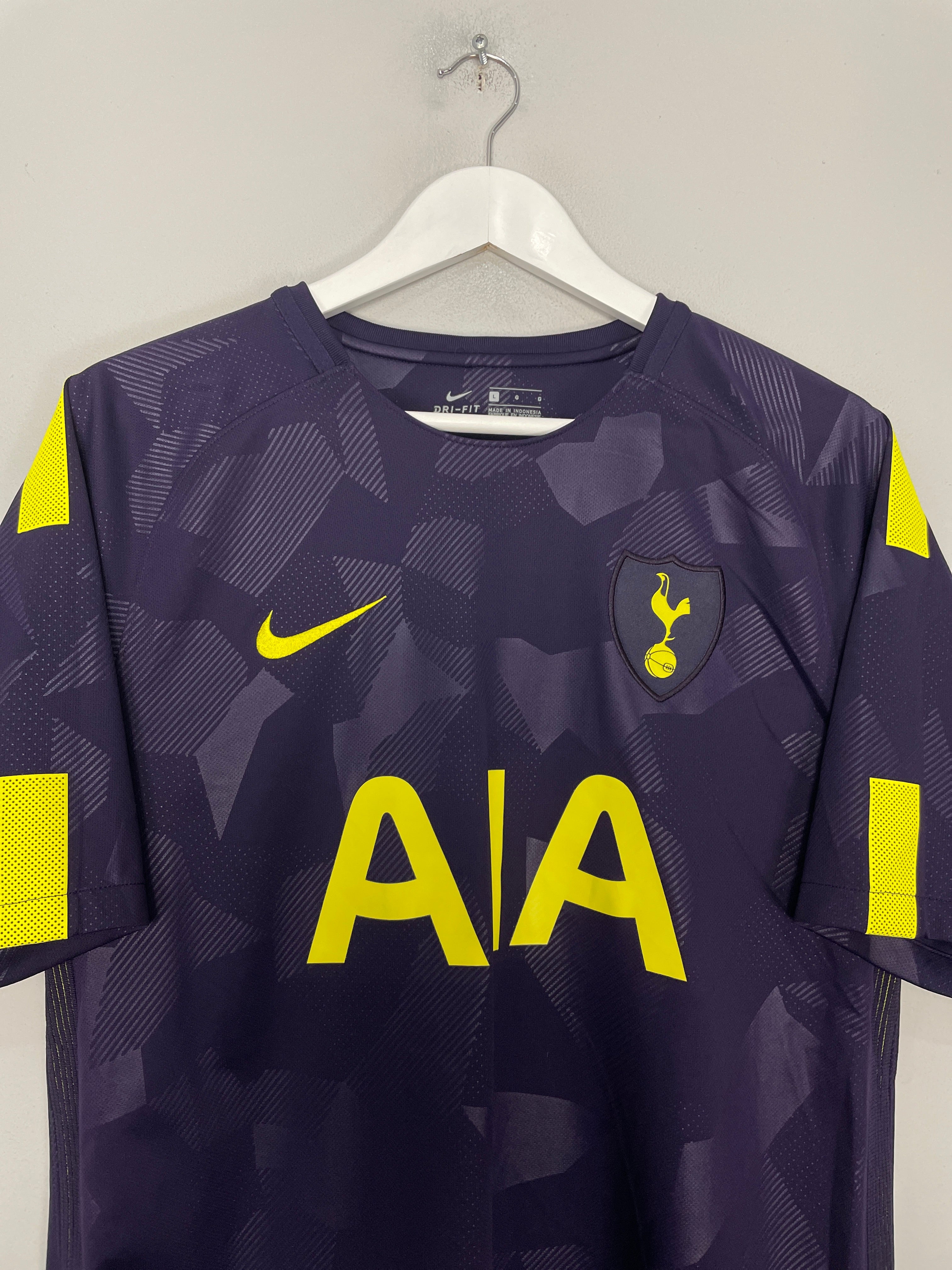 Shop 2017/18 TOTTENHAM THIRD SHIRT (L) NIKE, classic football shirts, vintage football shirts & retro soccer jerseys at Cult Kits