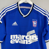 2014/15 IPSWICH TOWN HOME SHIRT (L) ADIDAS