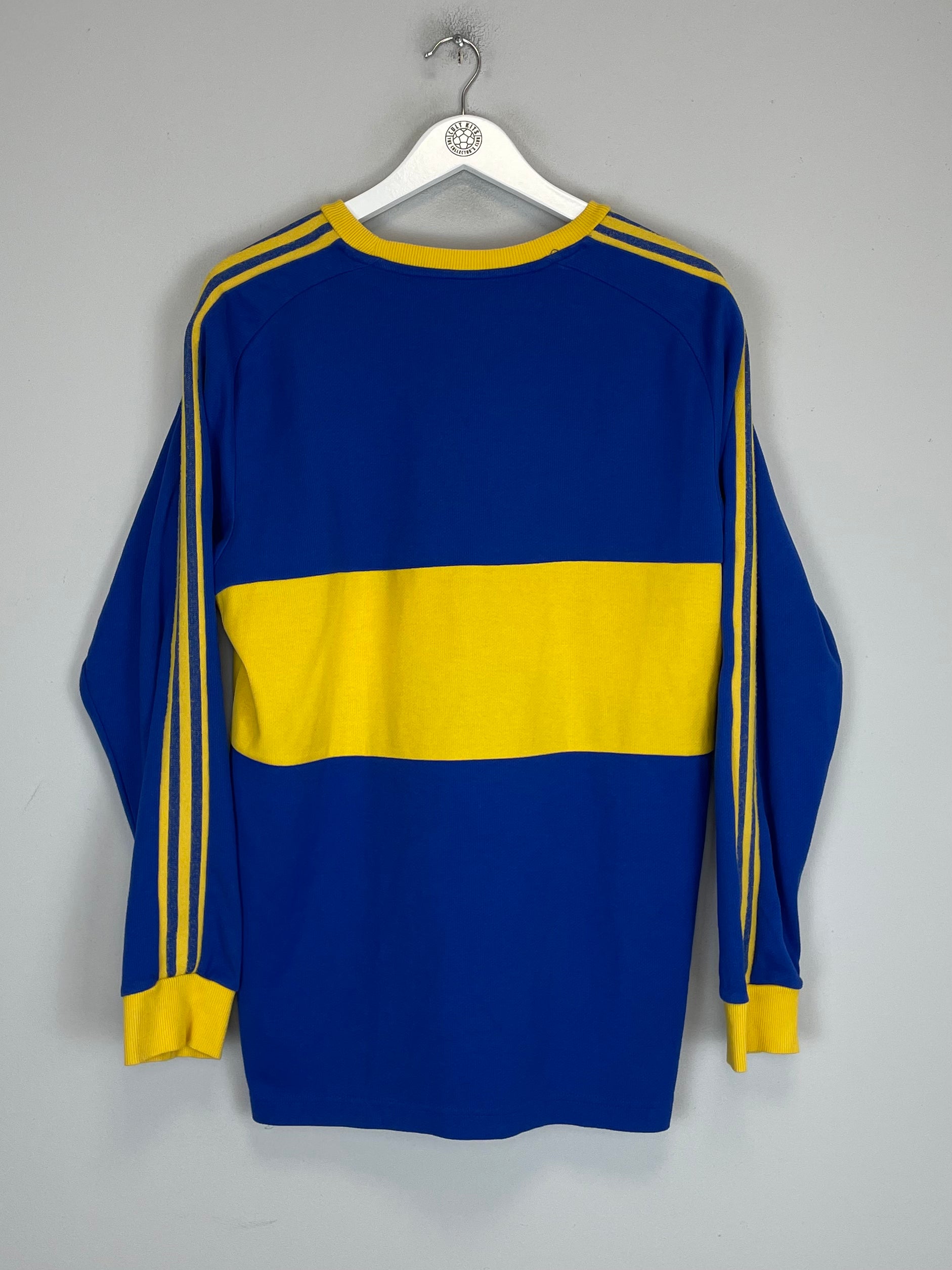 Shop 2020/21 BOCA JUNIORS L/S ICONS SHIRT (L) ADIDAS, classic football shirts, vintage football shirts & retro soccer jerseys at Cult Kits
