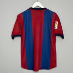 Shop 1998/00 BARCELONA HOME SHIRT (M) NIKE, classic football shirts, vintage football shirts & retro soccer jerseys at Cult Kits