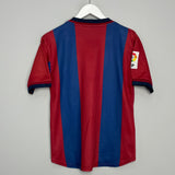 Shop 1998/00 BARCELONA HOME SHIRT (M) NIKE, classic football shirts, vintage football shirts & retro soccer jerseys at Cult Kits