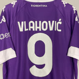 Shop 2020/21 FIORENTINA VLAHOVIC #9 HOME SHIRT (XL) KAPPA, classic football shirts, vintage football shirts & retro soccer jerseys at Cult Kits