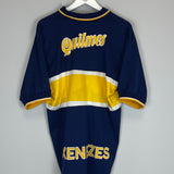 Shop 1997/98 BOCA JUNIORS HOME SHIRT (M) NIKE, classic football shirts, vintage football shirts & retro soccer jerseys at Cult Kits