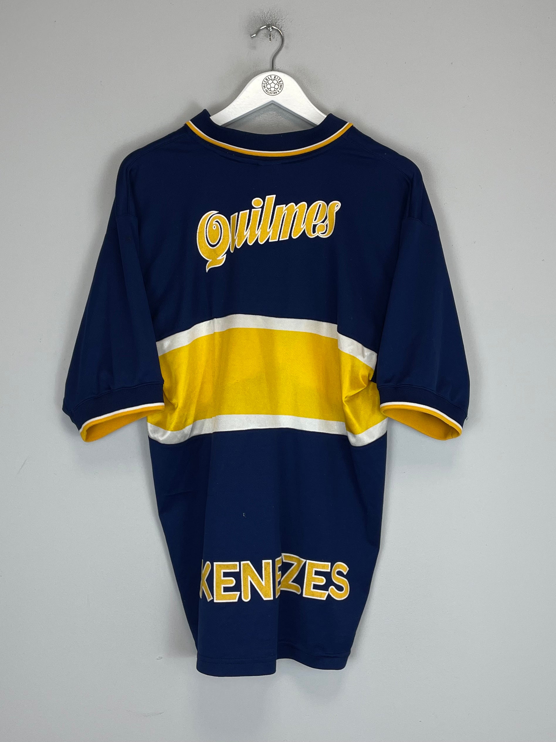 Shop 1997/98 BOCA JUNIORS HOME SHIRT (M) NIKE, classic football shirts, vintage football shirts & retro soccer jerseys at Cult Kits