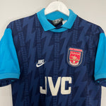 Shop 1995/96 ARSENAL AWAY SHIRT (S) NIKE, classic football shirts, vintage football shirts & retro soccer jerseys at Cult Kits