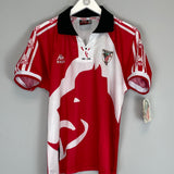 1997/98 ATHLETIC BILBAO J.GUERRERO #6 *BNWT* CENTENARY HOME SHIRT (S) KELME