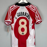 1997/98 ATHLETIC BILBAO J.GUERRERO #6 *BNWT* CENTENARY HOME SHIRT (S) KELME