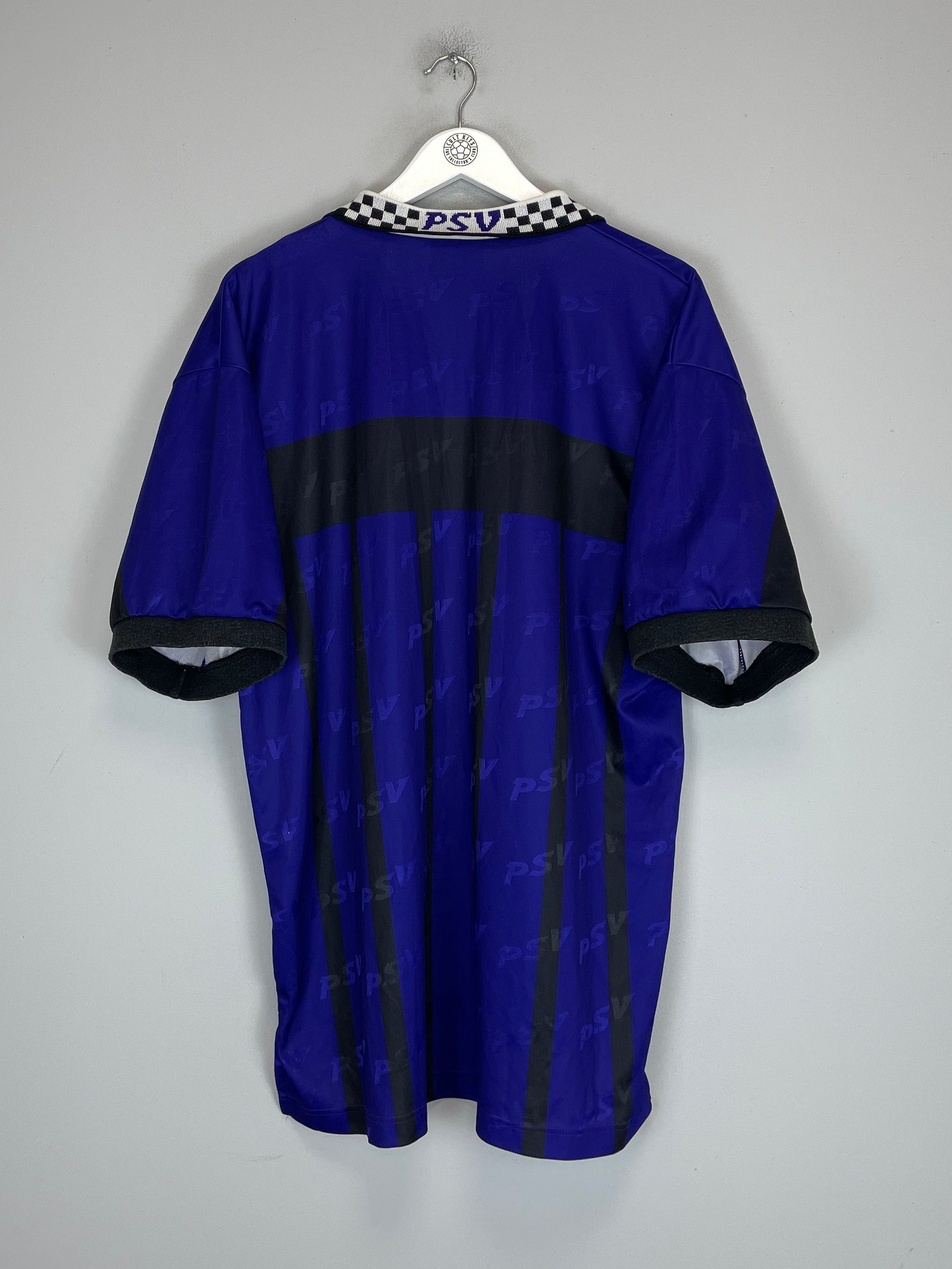 Shop 1995/96 PSV AWAY SHIRT (XL) NIKE, classic football shirts, vintage football shirts & retro soccer jerseys at Cult Kits