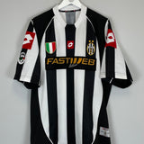 Shop 2002/03 JUVENTUS DAVIDS #26 HOME SHIRT (XXL) LOTTO, classic football shirts, vintage football shirts & retro soccer jerseys at Cult Kits