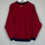 Shop 1998/00 BARCELONA JUMPER (M) NIKE, classic football shirts, vintage football shirts & retro soccer jerseys at Cult Kits