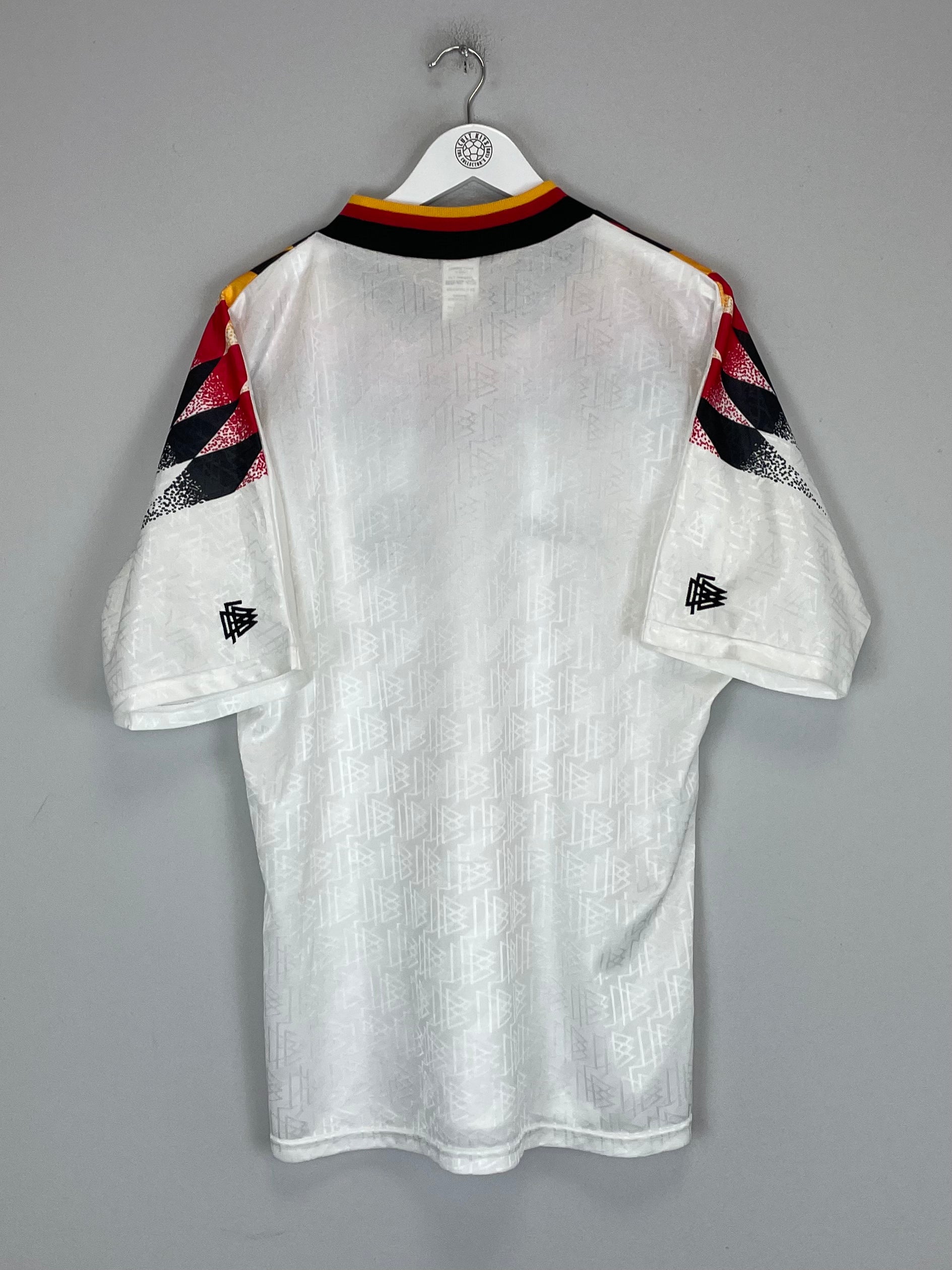 Shop 1994 GERMANY HOME SHIRT (L) ADIDAS, classic football shirts, vintage football shirts & retro soccer jerseys at Cult Kits