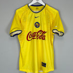 Shop 2002/03 CLUB AMERICA HOME SHIRT (M) NIKE, classic football shirts, vintage football shirts & retro soccer jerseys at Cult Kits