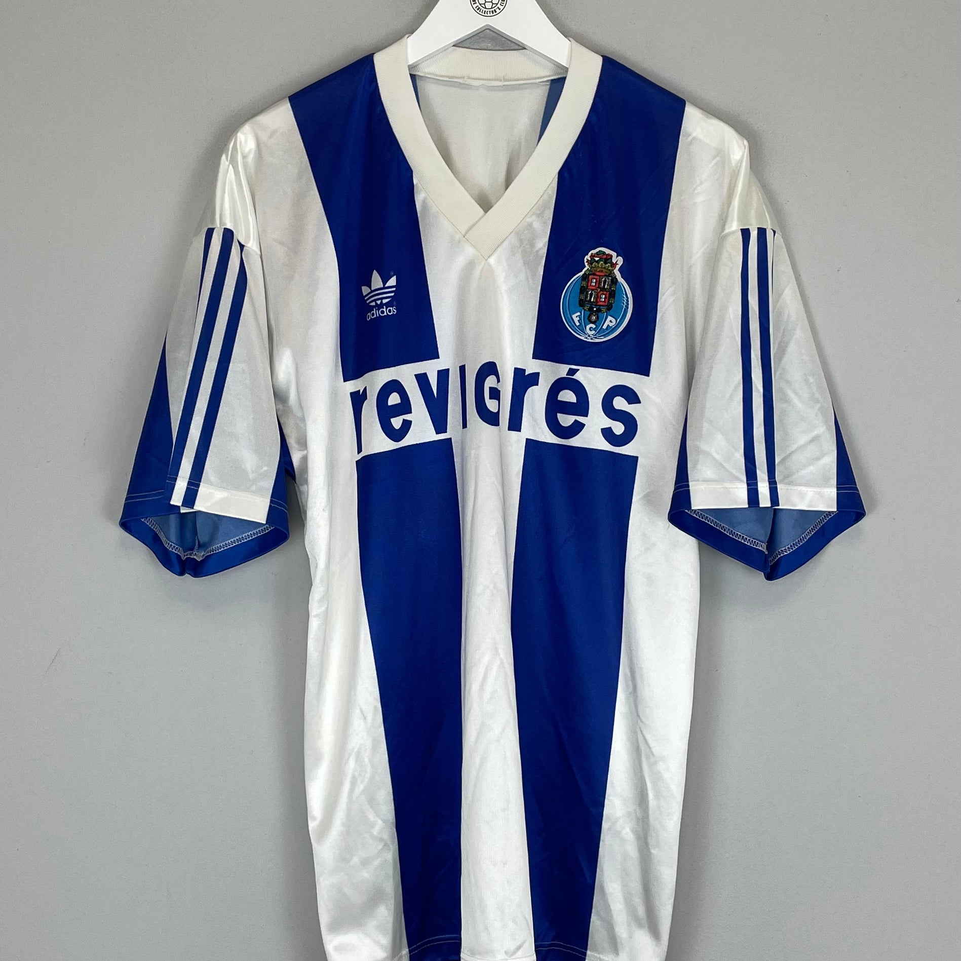 Shop 1991/92 PORTO HOME SHIRT (L) ADIDAS, classic football shirts, vintage football shirts & retro soccer jerseys at Cult Kits
