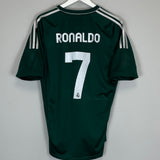 Shop 2012/13 REAL MADRID RONALDO #7 THIRD SHIRT (L) ADIDAS, classic football shirts, vintage football shirts & retro soccer jerseys at Cult Kits