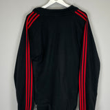 2011/12 AC MILAN 1/4 ZIP FLEECE (L) ADIDAS