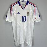 Shop 2004/06 FRANCE ZIDANE #10 AWAY SHIRT (M) ADIDAS, classic football shirts, vintage football shirts & retro soccer jerseys at Cult Kits