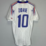 Shop 2004/06 FRANCE ZIDANE #10 AWAY SHIRT (M) ADIDAS, classic football shirts, vintage football shirts & retro soccer jerseys at Cult Kits