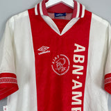 1994/95 AJAX HOME SHIRT (L) UMBRO