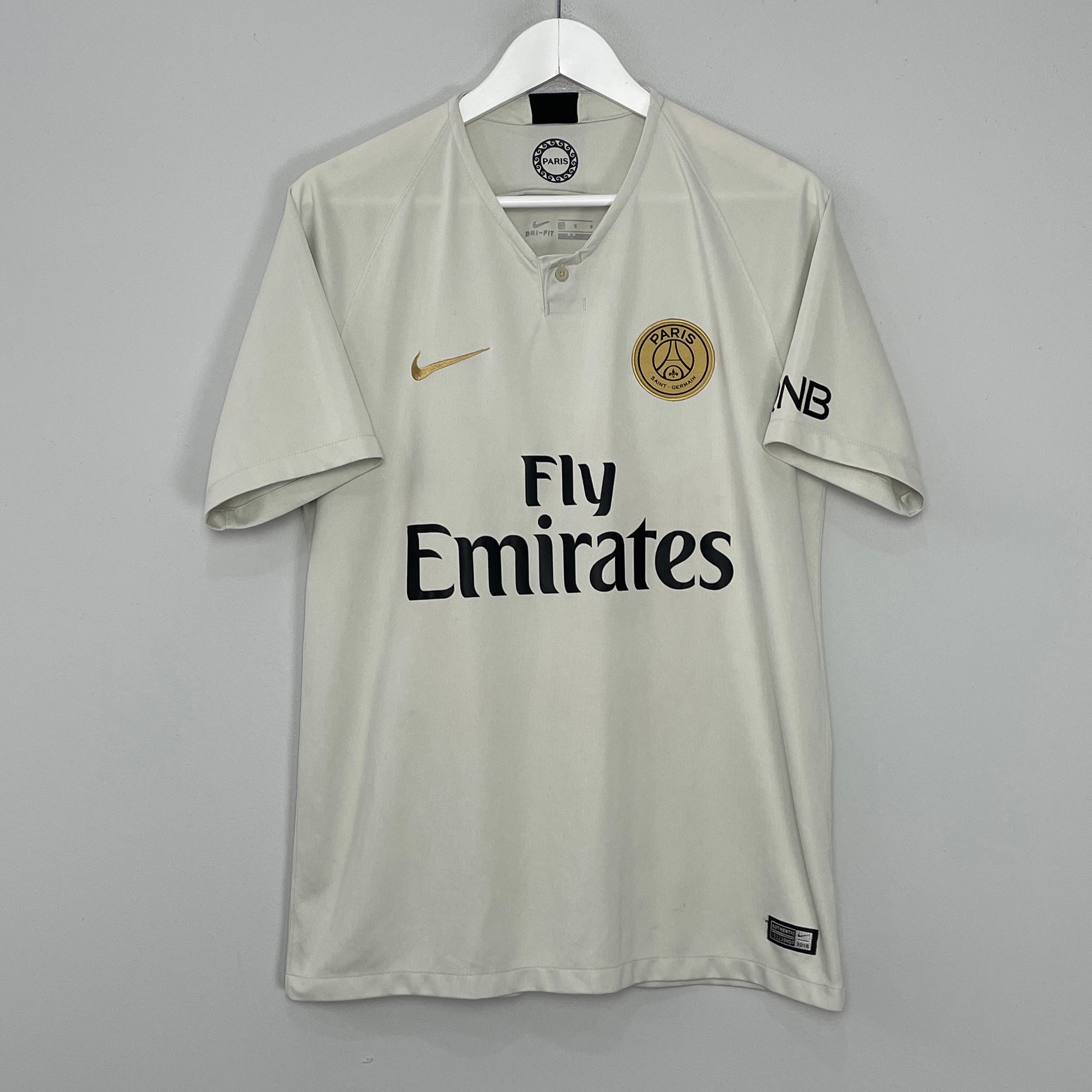 Shop 2018/19 PSG AWAY SHIRT (L) NIKE, classic football shirts, vintage football shirts & retro soccer jerseys at Cult Kits