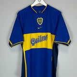 2001 BOCA JUNIORS HOME SHIRT (L) NIKE