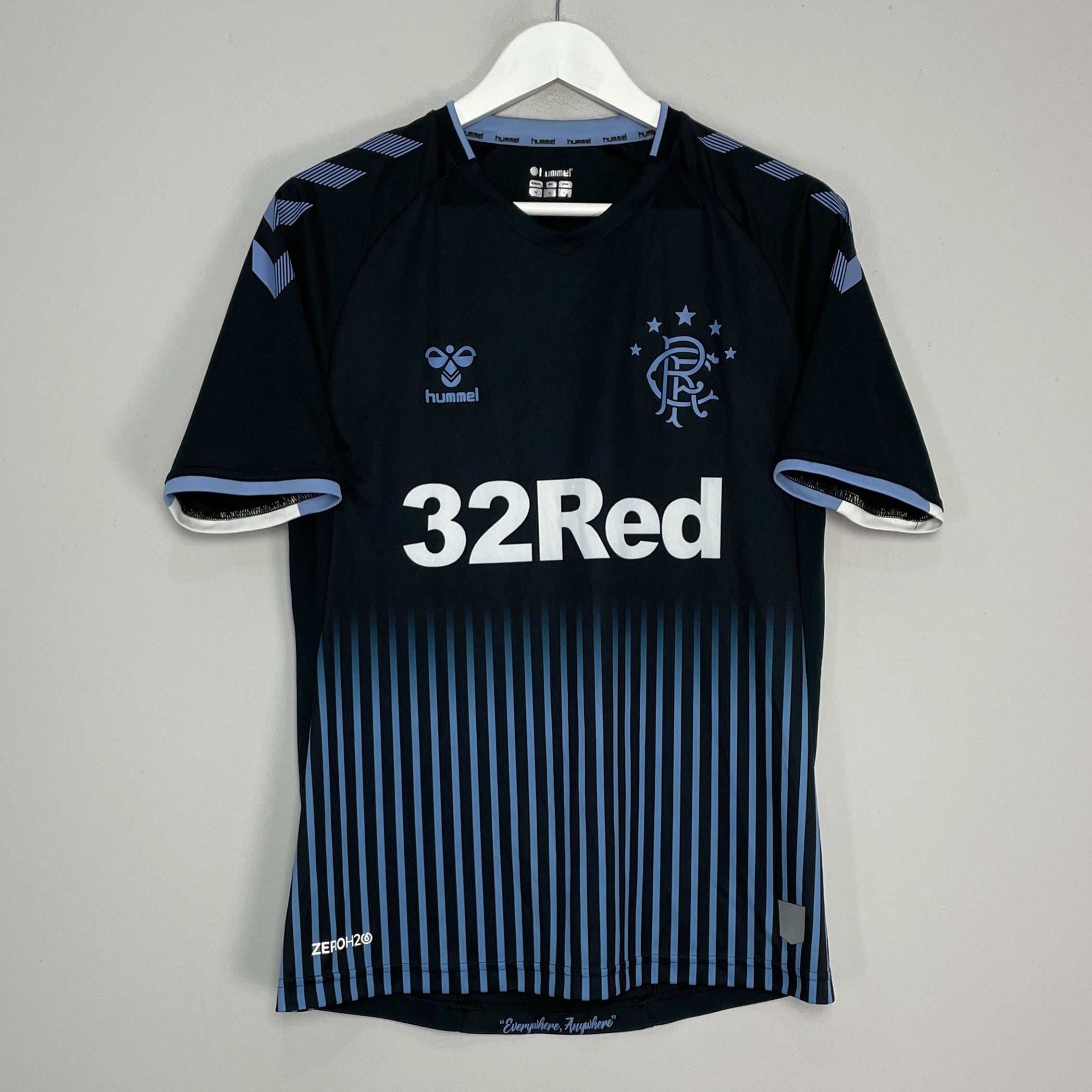 Shop 2019/20 RANGERS AWAY SHIRT (S) HUMMEL, classic football shirts, vintage football shirts & retro soccer jerseys at Cult Kits
