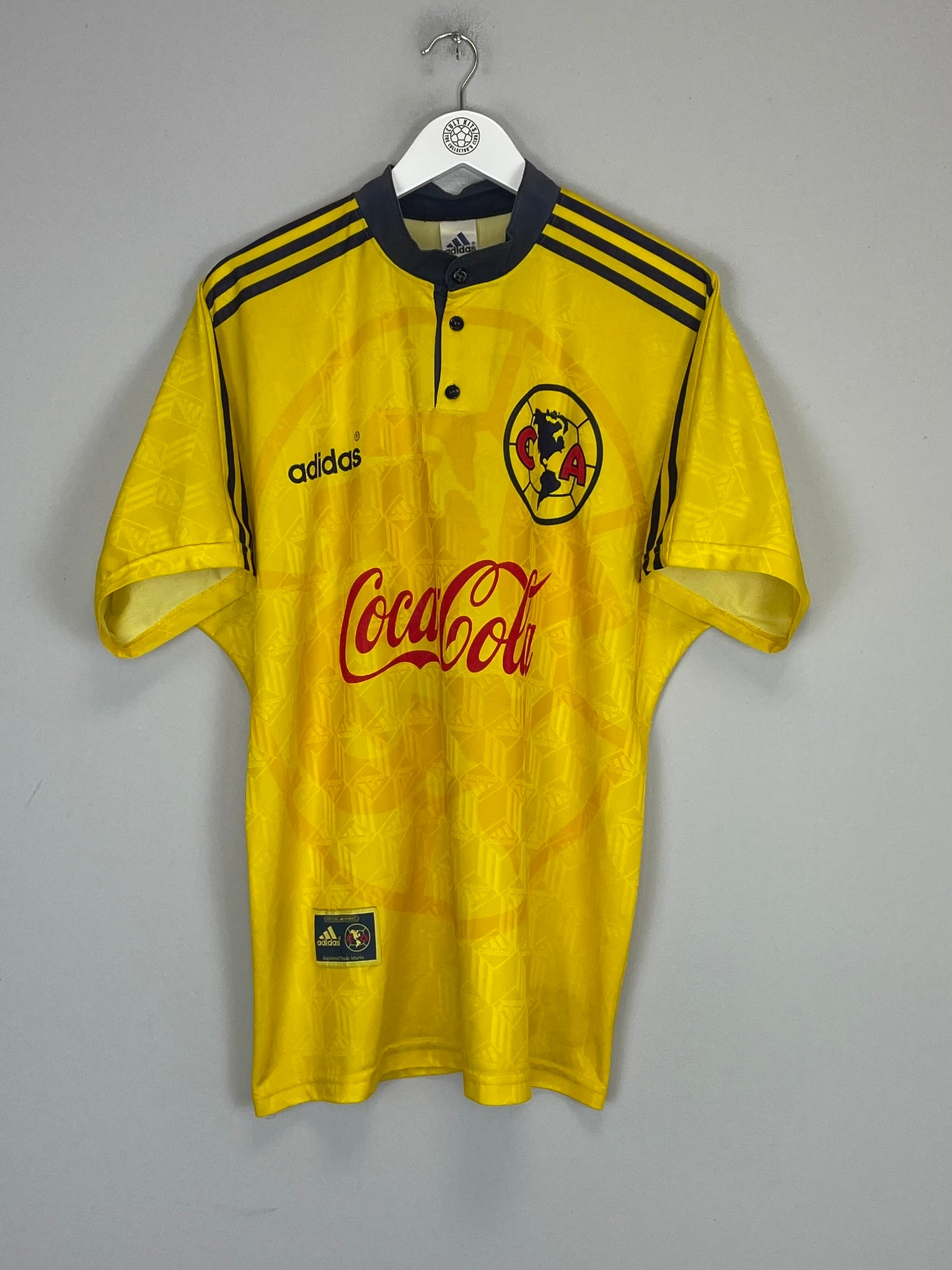 Shop 1996/98 CLUB AMERICA #12 HOME SHIRT (M) ADIDAS, classic football shirts, vintage football shirts & retro soccer jerseys at Cult Kits