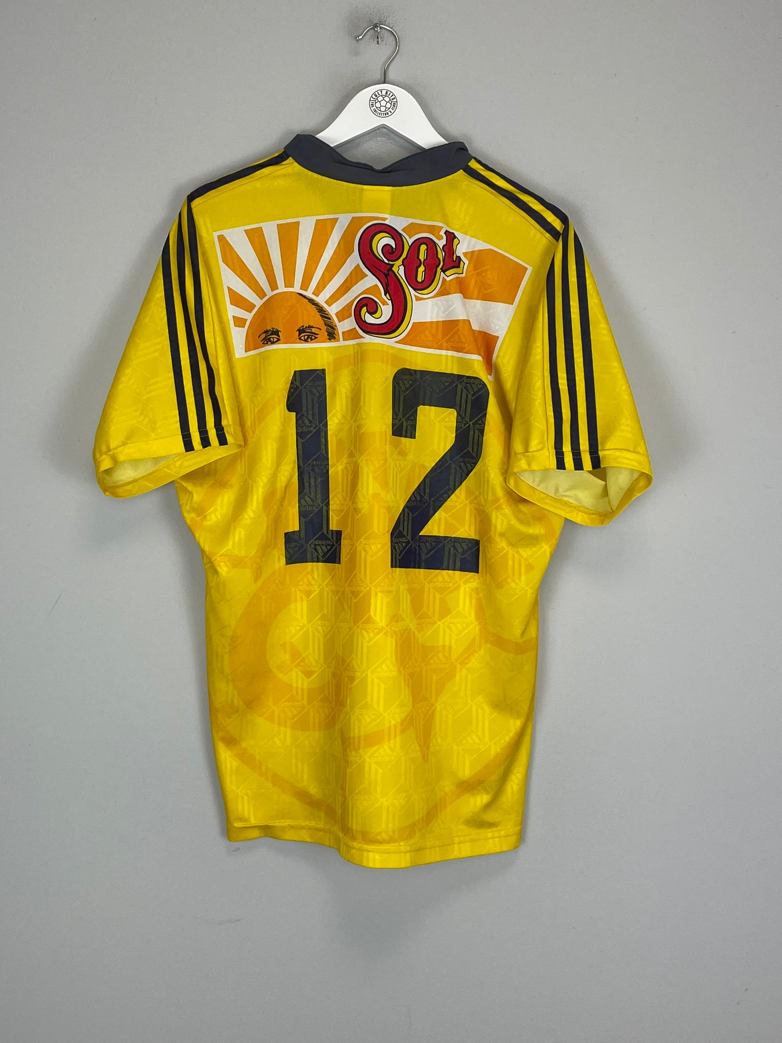 Shop 1996/98 CLUB AMERICA #12 HOME SHIRT (M) ADIDAS, classic football shirts, vintage football shirts & retro soccer jerseys at Cult Kits